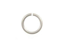 Load image into Gallery viewer, 100 Pc Tierracast 5.5mm 20 Gauge Round Silver Plated Jump Rings - P0024SP - BeadPrism