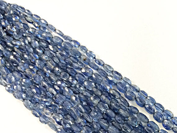 25% OFF 10 Pc Blue Kyanite Faceted 5mm Flat Oval Gemstone Beads, Blue Gemstone  Beads - S158 - BeadPrism
