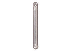 10 Pc Bead Bar 1.0 Inch Bright Rhodium Finish Tierracast Spacer Beads - P2241RB - BeadPrism
