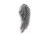 5 Pc Wing Charm 11x28mm Antique Silver Finish TierraCast Charms - P2341SA