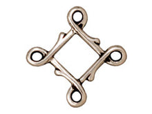 Load image into Gallery viewer, 5 Pc Vine Link 20x20mm Antique Silver TierraCast Link, Tierracast connector,  - P3090SA - BeadPrism