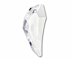 Swarovski Large Tooth Teeth Pendant 50mm 2" Crystal Unisex Wolf Tooth/Angel wing Pendant -CO-6150 - BeadPrism
