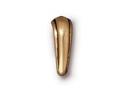 10 Pc Nouveau Pinch Bail 10x4mm Antique Gold Finish Tierracast Bails - P5780GA