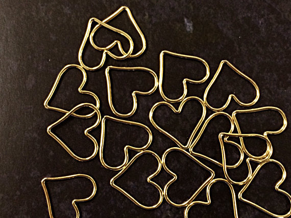 1Pc Open heart Link Connector Charm Gold filled 15.5mm 19ga valentine charm, Choose Quantity -GF1081 - BeadPrism
