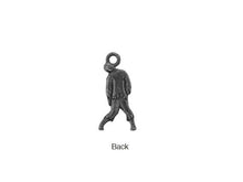 Load image into Gallery viewer, Zombie Charm GunMetal Finish, TierraCast Pewter, 26x13mm, Choose Quantity - P2382BK - BeadPrism