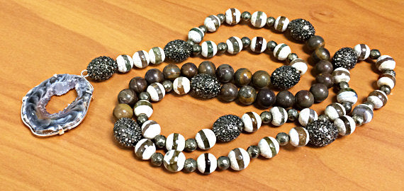 Gunmetal Oval Pave Bead Black Diamond Hematite Egg, 17x12mm, 2.5mm Hole Choose Quantity - BMP-OvaHem - BeadPrism