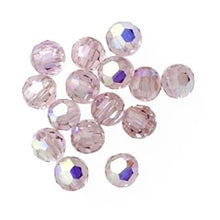 Load image into Gallery viewer, Swarovski 5000 Round Crystal Faceted Beads Light Amethyst AB | 5mm | Small &amp; Wholesale Packs - BeadPrism