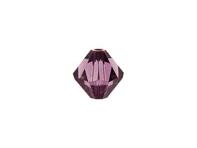 Swarovski Crystal, #5301 Bicone Beads 3mm, Lilac, Wholesale Packs - BeadPrism