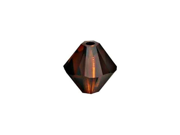 Swarovski Crystal, #5301 Bicone Beads 3mm, Mocca, Wholesale Packs - BeadPrism