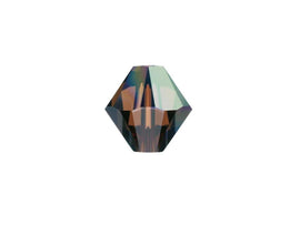 Swarovski Crystal, #5301 Bicone Beads 3mm, Smoked Topaz AB, Wholesale Packs - BeadPrism