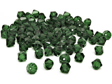 Load image into Gallery viewer, Swarovski Crystal, #5301 Bicone Beads 3mm, Turmaline, Wholesale Packs - BeadPrism