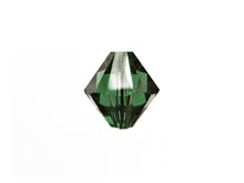 Load image into Gallery viewer, Swarovski Crystal, #5301 Bicone Beads 3mm, Turmaline, Wholesale Packs - BeadPrism